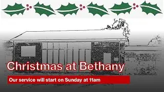 Bethany Family Service Sunday 30th November