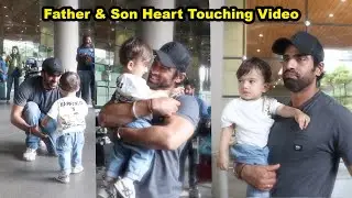 Mohit Malik Gets Emotional After Seeing Son Ekbir After Long Time- Father & Son Heart Touching Video