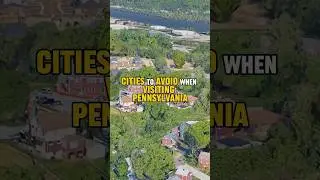 Cities to avoid when visiting Pennsylvania part 3 #pennsylvania #dangerous #cities #hood #shorts