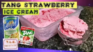 Paano Gumawa ng Tang Strawberry Ice Cream?