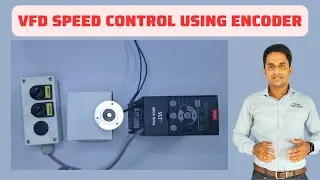VFD Speed Control using Encoder | VFD Speed Encoder വെച്ച എങ്ങനെ കണ്ട്രോൾ ചെയാം ? #danfoss #vfd