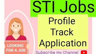 STI jobs profile Chalan track application updates STI daily update school teaching internee Jobs 