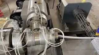 soft and hard PVC spiral hose extruder machine