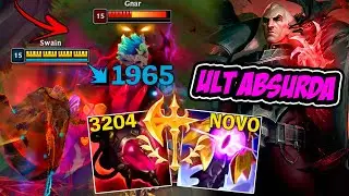 ESSE ITEM NOVO FAZ A ULT DO SWAIN FICAR MUITO ABSURDA *op* - LEAGUE OF LEGENDS