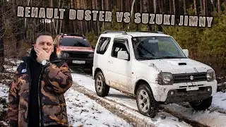 Suzuki Jimny vs Renault Duster, offroad по Бурятии!
