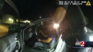 Video shows Orange County deputy arrested for DUI slumped over at wheel