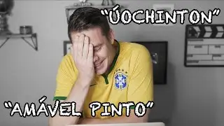 Gringo Reage aos NOMES BRASILEIROS!