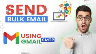 How to send bulk email through gmail | bulk email sender software download #bulkemailsender