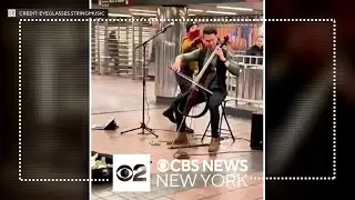 NYPD: Suspect arrested, charged in bottle attack on subway musician