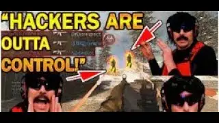DrDisrespect SPECTATES A HACKER *RAGE* in COD Warzone! SO MANY HACKERS!!!!