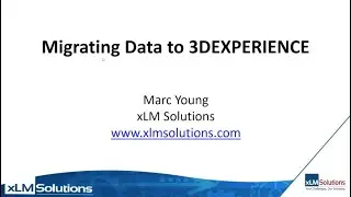 Migrating Data to 3DEXPERIENCE