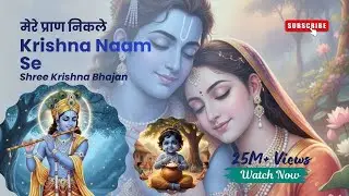 🙏 Mere Pran Nikle Krishna Naam Se | श्री कृष्ण भावुक भजन | Emotional Krishna Bhajan 💙 #krishna