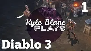 Kyle Blane Plays Diablo 3 : Episode 01 : I Need A Chiropractor