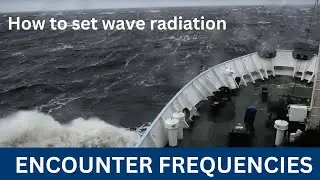 How to set wave radiation encounter frequencies