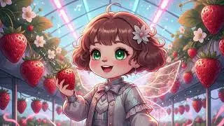 🍓 Winter Strawberry Picking | 80's City Pop Style Strawberry Picking