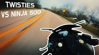 First Time Riding Twisty Roads on My Ninja 500 | Chill Motovlog