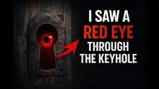 I Looked Through the Keyhole and Saw a Red Eye -- Story for Asleep. #truehorrorstory #storytelling 