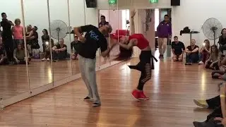 Kadu & Larissa - Zouk - NZ Brazilian Dance Festival 2016 | I Can't Believe - Denis Antunes Da Gra&ccedil;a