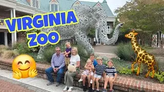 Зоопарк Вирджинии с Нонни и Папашей 🦒🤗