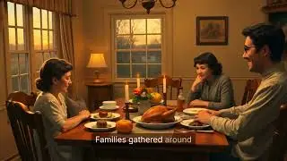 A Quiet Thanksgiving Night in America  Relaxing Sleep Story Part 3
