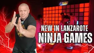 🥷 I Tried The NEW Ninja Games Playa Blanca &ndash; Mr TravelON vs The Ninja! | Lanzarote Family Attraction