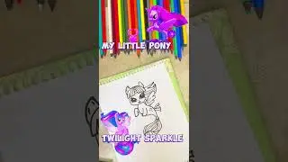 How to Draw My Little Pony Twilight Sparkle Cute Step by step