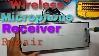 Wireless Microphone Receiver[ No power ] Repair.