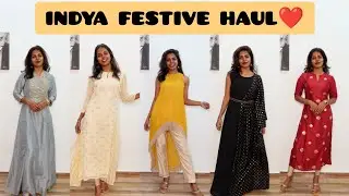 INDYA KURTA HAUL ft AMAZON || தமிழ் || HARINI SI