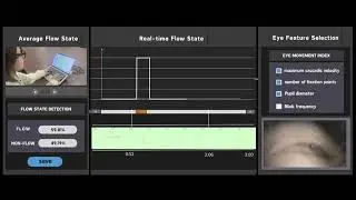 Real-Time Flow State Analysis in Game: A Non-Intrusive System Basedon Eye Feature Detection