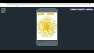 Learn to create a design by coding in App lab-Coding for Kids-Code.org