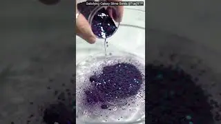 Satisfying Galaxy Slime Swirls 💜💙