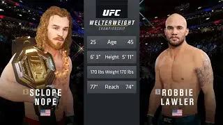В UFC 4 я проведу свою шестую защиту титула чемпиона UFC в полусреднем весе против Робби Лоулера ...