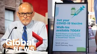Ontario's top doctor makes plea for people to get vaccinated as COVID-19 cases rise | FULL
