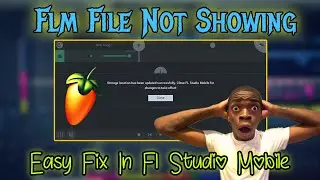 FL Studio Mobile FLM File Not Showing | Easy Storage Fix (2025) Sahzadaplayz