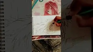 Naruto character death scene 😭 drawing part 1 sketching