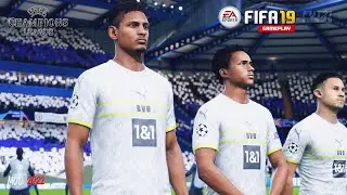 Chelsea vs Dortmund - UCL Semi Final 2022/23 at Stamford Bridge - FIFA 19 Gameplay