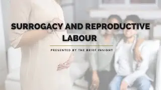 Surrogacy and Reproductive Labour: An Economic Exploration l The Brief Insight