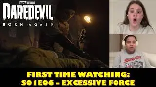 Daredevil: Born Again | Season 1 Episode 6 'Excessive Force' Reaction! FIRST TIME WATCHING!