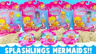 Splashlings MERMAIDS Surprise Toys Blind Bags Wave 1 SUPER TREASURE