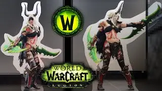 WoW Legion Blood Elf Demon Hunter Cosplay by alizacosplay