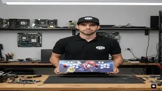 Arcade controller compatible with PS2.