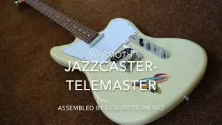Olympic White Jazzcaster/ Telemaster Wramoth Offset Telecaster