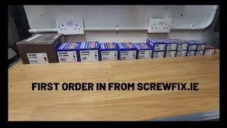 First order in from Screwfix.ie!