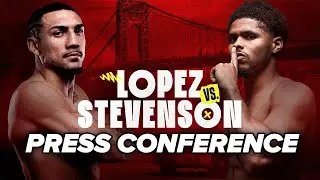 Teofimo Lopez vs Shakur Stevenson - LIVE Press Conference & Face Off