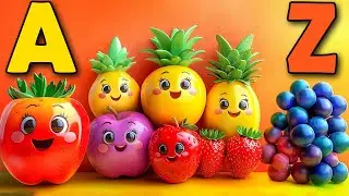 Kids Learn Fruits A-Z | Fun Educational Video for Kids | Kids Education | Kids Learning