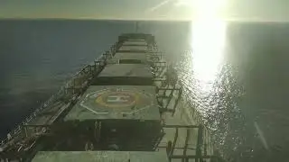 Заход в Санкт-Петербург порт (Балкерный балтийский терминал) / Enter to Saint-Petersburg port (BBT).