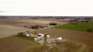 DJI Mavic Pro - Mavic man flying over old farm
