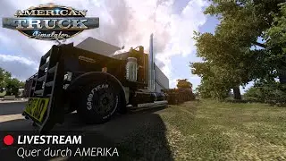 🔴 LIVESTREAM quer durch AMERIKA | 161 mi - KRANWAGEN | #ATS #virtualTrucker #fyp #trucksimulator