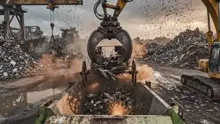 Raw Scrap Yard Energy &ndash; Magnet Arm Dragging Heavy Metal