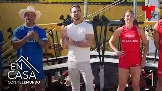 Anisa Guajardo y Kelvin Renter&iacute;a hablan de la final de Exatlon EE.UU. | En Casa Con Telemundo